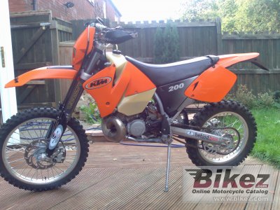 2001 KTM EXC 200 photo